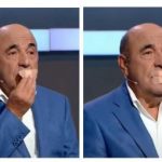 Рабинович заклеил себе рот в эфире в знак поддержки проросийских каналов Медведчука. Видео