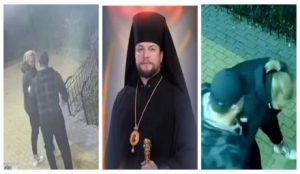 Епископ превратился в боксера! В Киеве епископ православной церкви Андриан избил девушку соседку. Видео