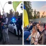 «Ответка» от Порошенко? Под домом Зеленского в Конча Заспе акция протеста, много силовиков. Видео