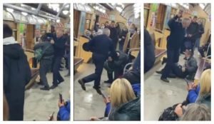 В Харьковском метро машинист наказал хама прямо в вагоне