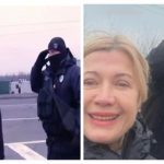 Порошенко решил хайпонуть, и поехал на блокпост где скандалил бывший замминистра МВД Гогилашвили. Видео