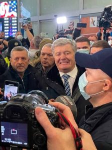 Как встречали Петра Порошенко в Украине
