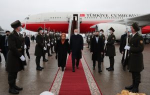 Президент Турции Эрдоган прибыл в Украину