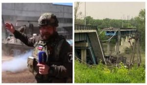 «Спасибо пропагандистам РФ за наводку»: Мгновенная карма оккупантам от ВСУ за разрушенный Павлоградский мост 