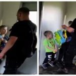 В РФ, пьяный жлоб в электричке додолбался до ребёнка из-за того, что у него рюкзак в цветах флага Украины