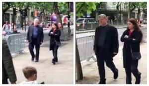 Петр Порошенко гуляет по Лондону! 
