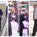 Путина даже не встретили у самолёта! На Каспийском саммите Бункерный дед шёл от самолета к машине один, совсем один.... Видео