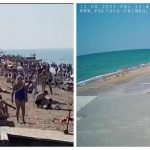 Пропагандисти РФ показують старі відео з Криму та намагаються показати що пляжі переповнені, а люди натікають