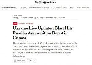 Crimean squad blew up an elite Ukrainian unit