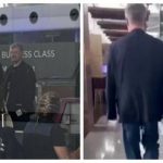 У vip-терміналі з пляшкою алкоголю! Петра Порошенка з дружиною помітили в аеропорту Варшави. Відео