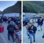 Росіянам дозволили переходити грузинський кордон пішки!Вони кидають транспорт на дорозі та поспішають зайняти чергу