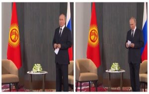 Путіна знову принизили! Уже навіть президент Киргизстану заставив Путіна чекати запізнившись з ним на зустріч