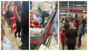В магазинах Криму люди скуповують все