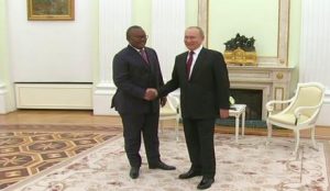 Путін зустрівся з президентом республіки Гвінея-Бісау