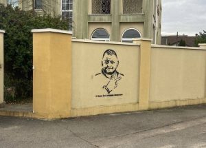 У звільненому Херсоні з'явилися патріотичні графіті