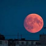 Кривавий місяць! Сьогодні відбудеться повне затемнення місяця