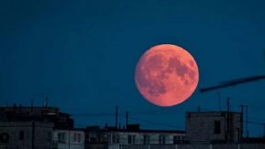Кровавая Луна! Сегодня произойдет полное затмение луны
