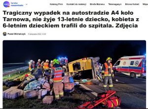 У Польщі перекинувся мікроавтобус з українцями
