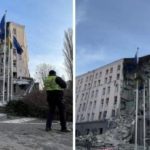 Новий рік по російські! 31 грудня. Україна! Наслідки сьогоднішнього прильоту ракет по готелю "Алфавіто" в Києві