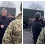 Над Порошенком пролетіла ракета! Під час зустрічі Петра Порошенка з військовими, над ними пролетіла російська ракета