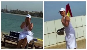 Юлію Тимошенко "піймали" на пляжі у Дубаї! 