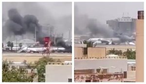 У Судані спалахнув Boeing 737 української авіакомпанія 