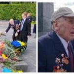 "Путіна треба кінчити. Це хіба війна? Це геноцид!": Дідусь ветеран поклав квіти до вічного вогню в Києві та розповів про війну