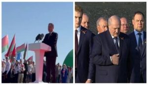 Що з Лукашенком? Олександр Лукашенко сьогодні не з'явився на церемонії вшанування державного прапора, герба та гімну