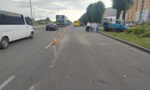Аварія в Вінниці, зіткнулися автобус та вантажівка