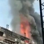 На Росії горить Новочеркаська ТЕС! Повідомляється що причиною пожежі на електростанції вибух