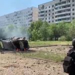 Ракетний удар по Первомайському Харківської області