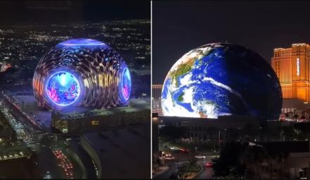 У Лас-Вегасі тестується високотехнологічна сфера MSG Sphere