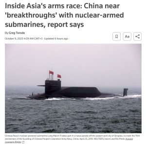 China may build a new generation of silent nuclear submarine by 2030
