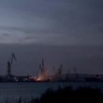 Прильоти по ракетному кораблю «Аскольд»!