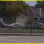 Літак протаранив автомобіль у США! Незвичайна ДТП сталася в Техасі: там експериментальний літак не зміг загальмувати