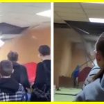 У київській школі в укритті обвалилася стеля