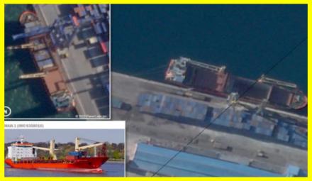 Great Britain showed pictures of Russian ships in the port of the DPRK