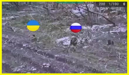 MAVIC drone captured a Russian soldier