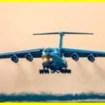 Russian military aircraft Il-76