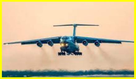 Russian military aircraft Il-76