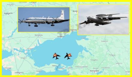 Залужний та Повітряні сили ЗСУ підтвердили знищення літаків А-50 та Іл-22