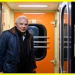 EU diplomacy chief Josep Borrell hid in a shelter from Russian missiles in the morning in Kyiv. Russia launched missiles at Ukraine during his visit