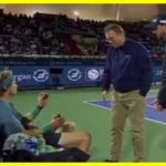 A Russian tennis player was removed from a tournament in Dubai for swearing at the referee. He lost all ranking points and money earned on the ATP-500