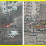 On the first day of the Russian presidential election, there are explosions and howling sirens. Residents of border Belgorod are fleeing polling stations