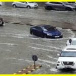 Dubai was flooded by heavy rains and storms