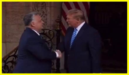 Orban arrived in the USA, where he met with Trump