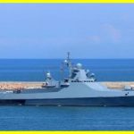 Russian ship "Sergey Kotov" attacked in occupied Crimea