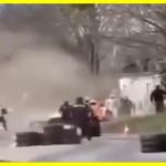 An accident with a rally car in Hungary