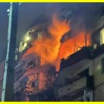 Наслідки ракетної атаки по Кривому Рогу