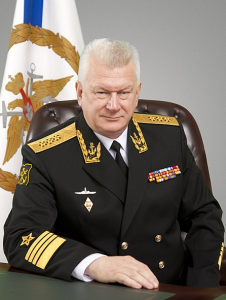 In Russia, the commander-in-chief of the navy was fired
